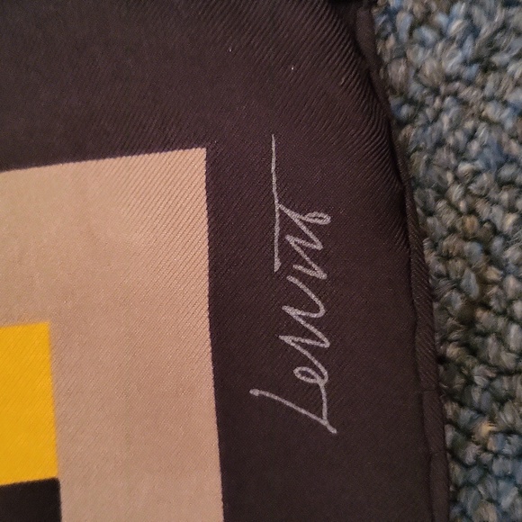 Louis Vuitton Rare Vtg LeWitt Scarf - Picture 3 of 6